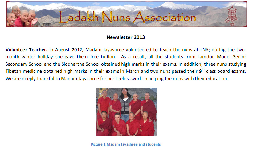 LNA newsletter